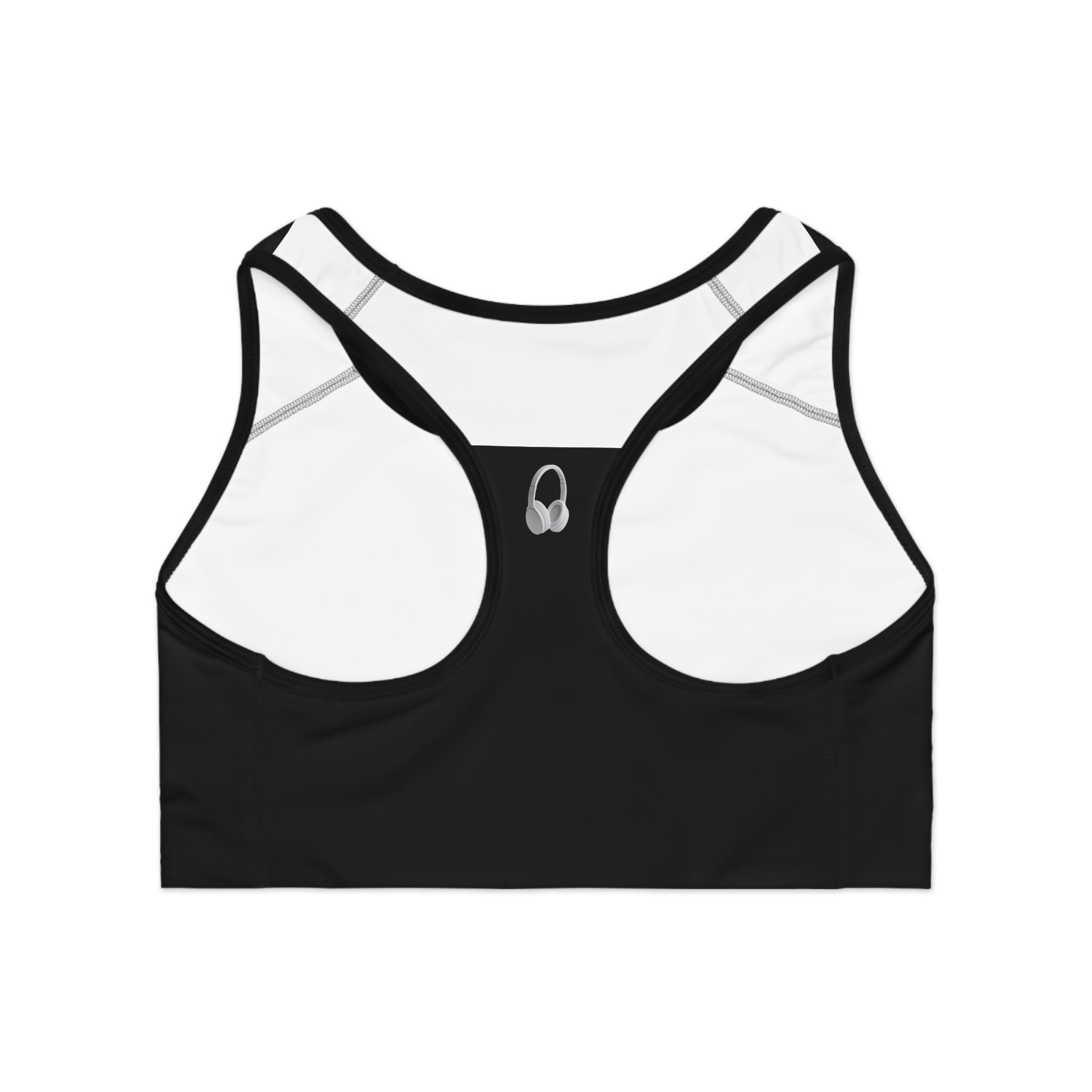 "DJ VAMP" 🎧Signature Sports Bra – Built for the Beat, Styled for the Street